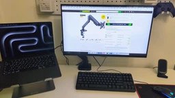 Настільне кріплення для монітора OfficePro MA451B із пружиною 17-40" 2~12 кг Black фото від покупців 2