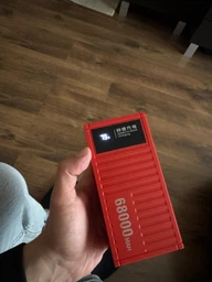 Повербанк УМБ 68000 mah QC 3.0 PD20 powerbank Andowl Q-CD6500Х1 потужний павербанк для ноутбука телефона роутера зовнішній портативний акумулятор з дисплеєм великої ємності червоний фото від покупців 11