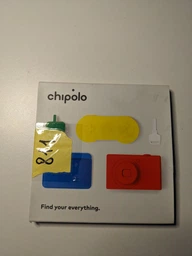 Chipolo ONE - Bluetooth-трекер для ключей, сумок и вещей, совместимый с iOS/Android (белый)