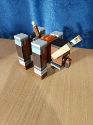 Конструктор детский Minecraft лагерь разбойников набор из кубиков и фигурок здания крепость оружие инструменты персонажи животные элементы локации и декора 562 деталей развивающая игрушка для мальчика подарок One Pro 68356 фото от покупателей 5