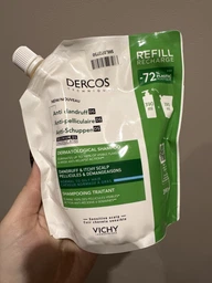 Шампунь Vichy Dercos усиленного действия против перхоти для жирных волос и раздраженной кожи головы 390 мл (3337871331290) фото от покупателей 2