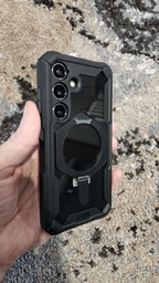 Чохол UAG Plasma XTE для Samsung Galaxy S24 (S921) (214448114034) Black/Silver фото от покупателей 6