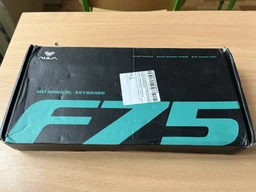 Бездротова ігрова механічна клавітура AULA F75 Cloud blue / Блакитно-білий градієнт / Бічне гравірування фото от покупателей 7