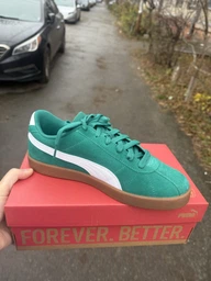 Женские кеды низкие Puma Club II 39744407 36 (3.5UK) 22.5 см Alpine Snow/Black/Gold (4067983951817) фото от покупателей 1