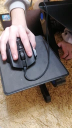 Столик для ноутбука трансформер Laptop Table T8 с USB-охлаждением и подставкой для мышки фото от покупателей 19