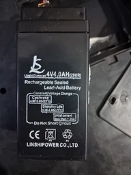 Аккумулятор для торговых весов фонарей светильников 6V 4A GDLITE GD-645 фото от покупателей 1
