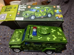 Машина сейф-копилка CASH TRUCK с кодовым замком и отпечатком пальца фото от покупателей 8