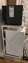 Стійка стелаж для пральної машини каркас металевий Step Loft Rack-270
