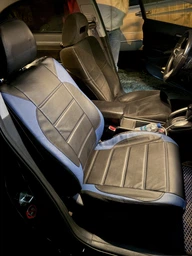 Авточехлы на Honda Civic 2006-2016 Auto Style НЕО Х черно серые фото от покупателей 2