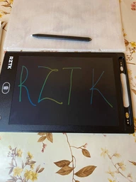 Детский планшет для рисования RZTK Art Board 8.5" со стилусом LCD Black (LCD-85B) фото от покупателей 10
