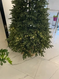 Світлодіодна гірлянда нитка "Роса" на котушці, 100м, 220V, 1000 LED, 8 режимів, зелений провід, IP44, Теплий білий фото від покупців 2