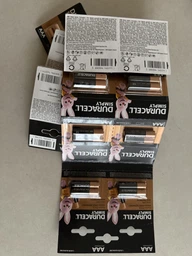 Щелочные батарейки Duracell AAA (LR03) MN1500 16 шт