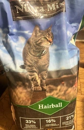 Сухой корм Nutra Mix Hairball Formula Super Premium 9.07 кг выведение шерсти