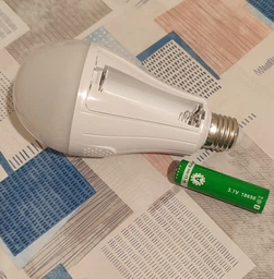 Аккумулятор 18650, X-Balog, 8800mAh (1200), коричневый