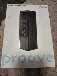 Автомобільний портативний насос компресор Proove Pump Assistant Pro 120W 7500mAh Павербанк Black фото від покупців 7