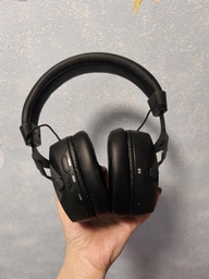 Ігрові бездротові навушники Onvyx BL100PRO з мікрофоном, Bluetooth 5.3 + 2.4G + AUX, для ПК, PS4, PS5, Xbox, телефону Black фото від покупців 4