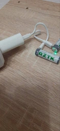 Аккумулятор RZTK Cell Recharge Type-C 2100 мА·ч Li-ion AA 2 шт + зарядный кабель фото от покупателей 11