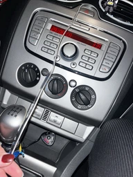 Подсветка салона авто гибкий неон 5 метров голубой холодный с USB