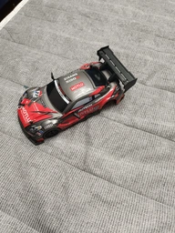 Машинка для дрифта на радиоуправлении Nissan GT-R (R35) - черный с красным
