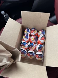 Kinder Joy 12 шт Pop Stranger Things киндер джой funko сюрприз шоколадное яйцо для детей 240 г набор шоколадные яйца странные странности фанко с коллеционной фигуркой игрушкой коллекционные киндеры фото от покупателей 4