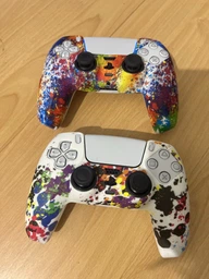 Чехол силиконовый для геймпада PS5 DualSense Art Splash