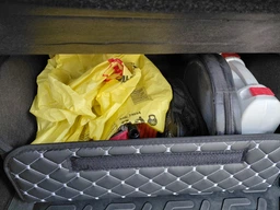 Автомобільний органайзер у багажник з екошкіри чорний з чорною прошивкою L 50 32 32 см 50 л автомобільна сумка саквояж автосумка ящик в машину автомобіль автомобільні сумки автосумки органайзери для багажника авто автомобіля машини складний на липучках фото від покупців 1