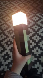 Ночник Факел Майнкрафт Minecraft Torch аккумуляторный USB - 4 цвета 28см фото от покупателей 2