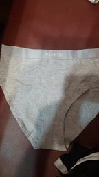 Набор трусиков слипов женских хлопковых Atlantic 3CLP 009 L 3 шт Черный/Розовый/Серый Селанж (5907086015001)