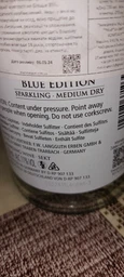 Вино игристое BLUE NUN Blue Edition белое полусладкое 0.75 л 11% (4022025371039)