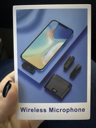 Микрофон беспроводной петличный для телефона петличка для айфона iPhone с шумоподавлением на 2 микрофона для андроида смартфона с зарядным кейсом ветрозащитой для записи звука гарнитура для блоггеров видео ютуб беспроводная type c M3 OnePro черный 73718 фото от покупателей 1