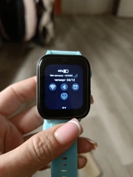 Детские GPS часы JETIX DF100 Pro Kids с виброзвонком, 4G видеозвонком и фонариком (Blue) фото от покупателей 3