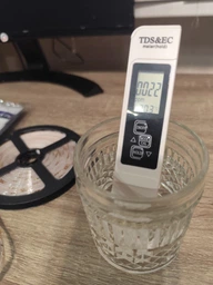 Измеритель качества воды TDS EC TEMP, цифровой тестер солемер жесткости и температуры, белый (78176980)