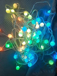 Светодиодная гирлянда проволока 100 led 10 м на батарейках и USB Теплый желтый Ava фото от покупателей 2