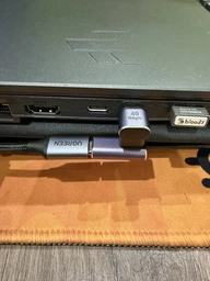 Переходник OTG адаптер 90° USB Type-C M/F (USB 4.0, 40Gbps, 100W, 8K) Metal Style-4 (48584) фото от покупателей 1