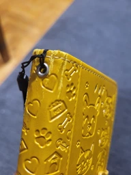Чехол Embossed Cat and Dog для Samsung Galaxy M21 / M215 книжка кожа PU Blue фото от покупателей 5