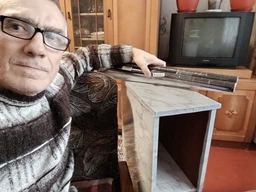 Набір самоклейна ПВХ плівка 2 шт по 0,6х3м, HOME DESIGN, інтер'єрна, водостійка, для меблів і кухні, колір чорний мармур (чорна) фото від покупців 10