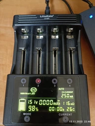 Зарядное устройство Liitokala Lii-600 EU + Carcable фото от покупателей 3