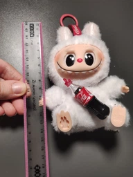 Детская мягкая игрушка сюрприз Лабубу Labubu Coca-Cola плюшевая, брелок для ключей сумки рюкзака для детей и взрослых 17 см фото от покупателей 19