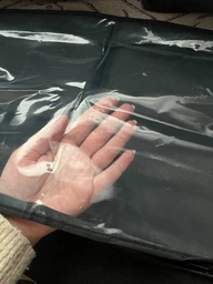 Чехол для одежды RZTK DressBag 60x130 см на молнии Черный полупрозрачный фото от покупателей 11