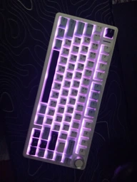 Клавиатура беспроводная AULA F75 LEOBOG Reaper Hot-Swap PBT 2.4G Wireless/BT/USB White (6948391209241)