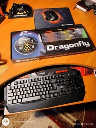 Клавіатура Frime Dragonfly Ukr (FLK18300) Black USB