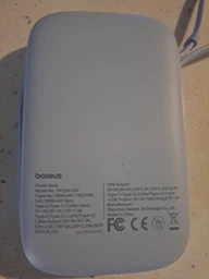 УМБ Baseus Qpow 2 USB-C 10000 mAh 30 W Blue (P10055008313) фото от покупателей 1