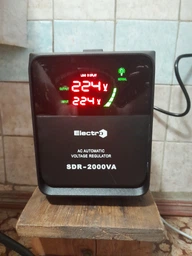Стабилизатор напряжения ElectrO SDR-2000 2 кВА (SDR20EL) фото от покупателей 5