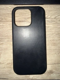 Чехол Nomad Modern Leather Case Back Horween для iPhone 16 Pro Черный (NM01694885)