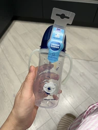 Пляшка антиколікова з широким отвором 300 мл Easystart Sleepy Koala Canpol babies Синя (5901691881686)
