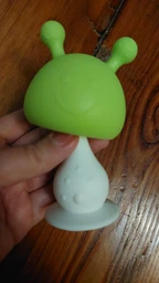 Прорезыватель-погремушка "Весельчак" Baby Team 4037_рожевий фото от покупателей 1
