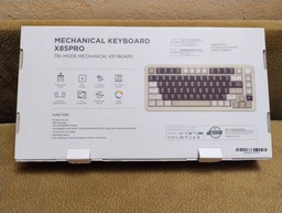 Беспроводная механическая клавиатура ATTACK SHARK X85PRO RGB Tri-mode (Cheese White) фото от покупателей 1