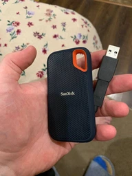SSD накопичувач SanDisk Extreme v2 e61 2tb usb 3.2 (sdssde61-2t00-g25) фото від покупців 5