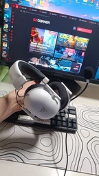 Наушники проводные Razer Blackshark V2 X White с адаптивным звуком для игр и микрофоном фото от покупателей 2