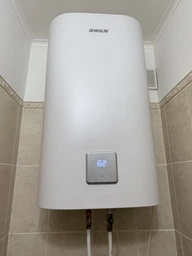 Бойлер Swan SFB-100w1 плоский slim 100л с WIFI и сухим ТЭНом 2кВт